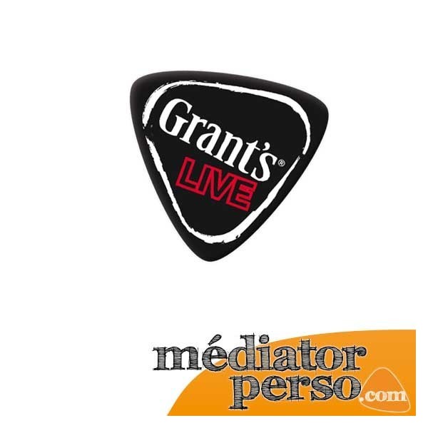 Médiator basse impression 2 couleurs