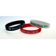 Bracelet silicone imprimé 1 couleur