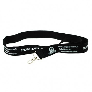 Tour de cou personnalisé / lanyard - 123 TOURS DE COU