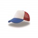 Casquette Trucker Bleu, Blanc, Rouge