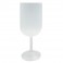 Verre à vin réutilisable vierge (empilable)