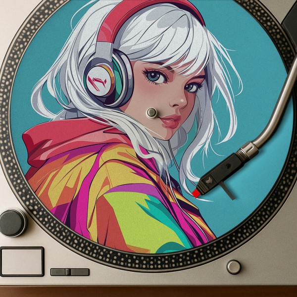 Feutrine Vinyle personnalisé Ø 30cm