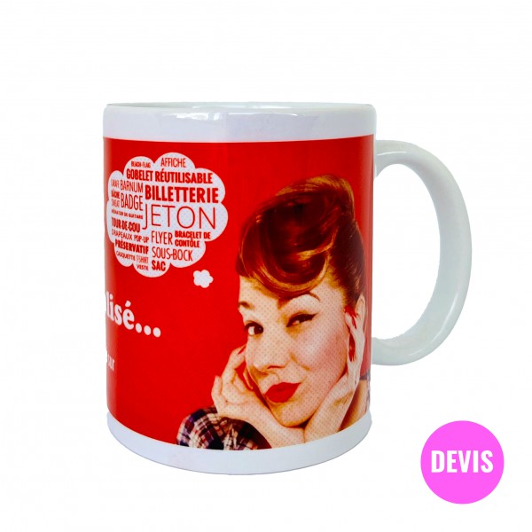 Mug 30cl impression photo (sur devis)
