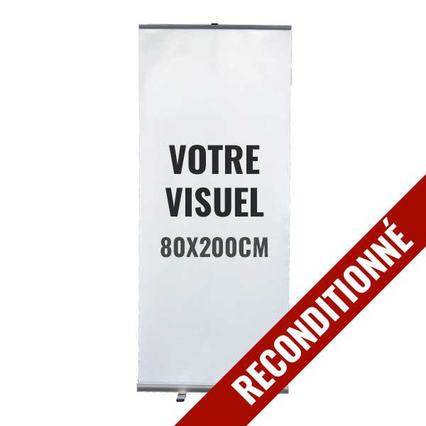 Roll-up personnalisé reconditionné 80x200cm