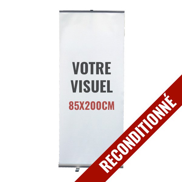 Roll-up personnalisé reconditionné 85x200cm