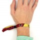 Bracelet textile tissé