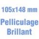 Carte Postale A6 105x148mm 350g Quadri R/V Pelliculage brillant Recto J+5/J+6 jours ouvrés