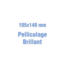 Carte Postale A6 105x148mm 350g Quadri R/V Pelliculage brillant Recto J+5/J+6 jours ouvrés