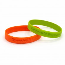 Bracelet silicone marquage en creux