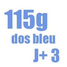 Affiche A0 ( 800x1200mm ) 115g dos bleu J+3 jours ouvrés
