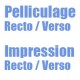 CV 85x54mm 350g coins carré pelliculé Brillant R/V Quadri R/V J+7 jours ouvrés