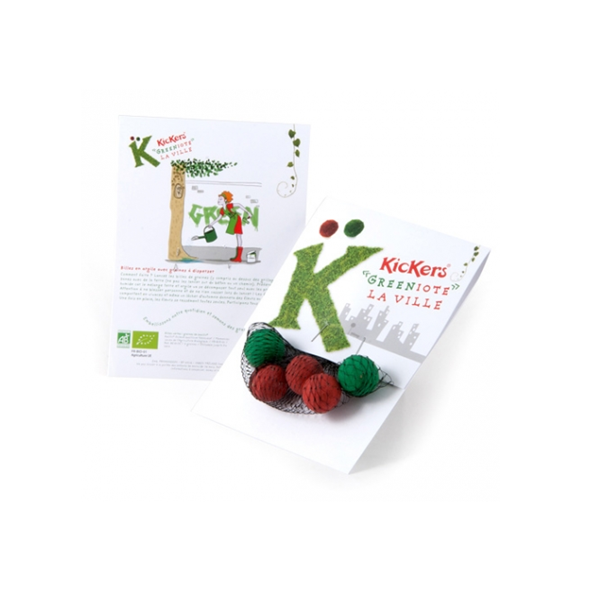 Fleurs en billes de graines