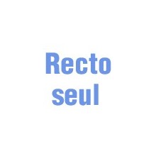 Recto seul