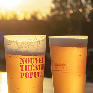 Gobelets réutilisables personnalisés