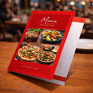 Menu de restaurant