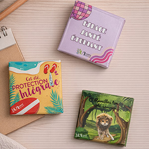 Boîtes de préservatifs personnalisés avec logos