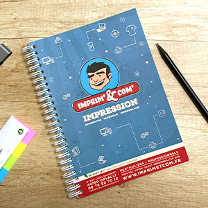 Bloc-notes personnalisé avec logo d'entreprise