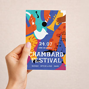 Carte postale d'événement