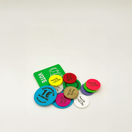 Pack de jetons pour buvette ou monnaie d'événement